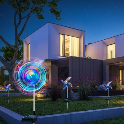 32pcs LEDの防水庭は太陽動力を与えられた屋外の装飾をつける