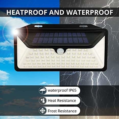 240Vモーションセンサー国外安全保証の壁ライト太陽動力を与えられたLEDの壁ライト無線電信