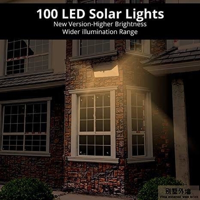 240Vモーションセンサー国外安全保証の壁ライト太陽動力を与えられたLEDの壁ライト無線電信