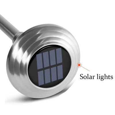 屋外の太陽LEDの庭は多色刷り80lm最も明るい太陽道ライトをつける