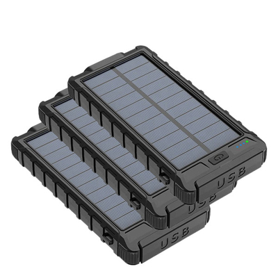 防水LEDライト電話太陽充電器力銀行10000mAh