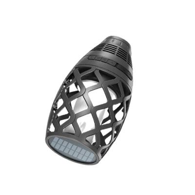 携帯用トーチの炎の太陽軽いスピーカーの屋外の太陽ライト5V 3W IP65