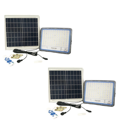 遠隔360LED 6500K防水太陽ライトIp67 100wが付いている太陽洪水ライト