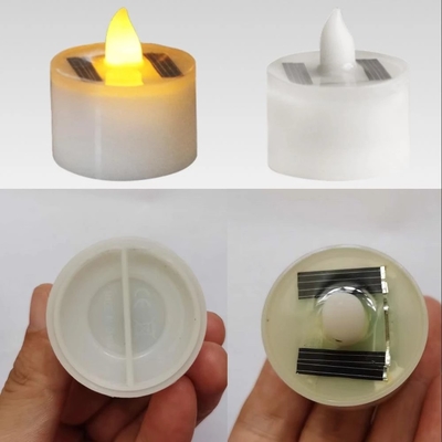 Flameless LEDの太陽動力を与えられた蝋燭は屋内大気の装飾的なライトをつける