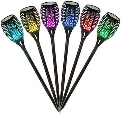 屋外の庭の太陽炎のトーチは96pcs LEDs太陽動力を与えられたLEDのトーチをつける
