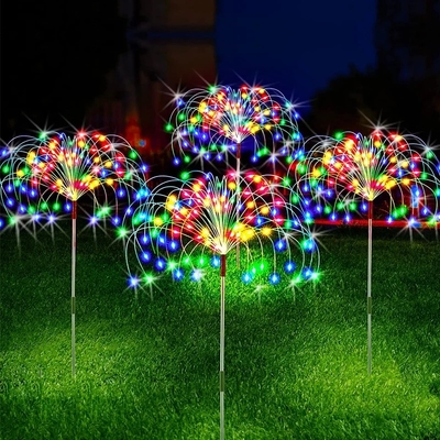 1.2V太陽LEDの花火の屋外の庭の豆電球の装飾の芝生道ライト