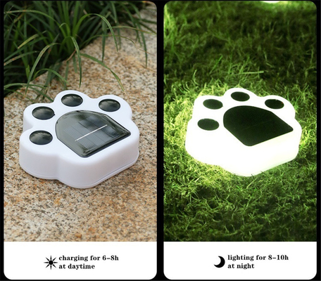IP65太陽LEDの庭は大気によって埋められるポリ塩化ビニールくま足ランプをつける
