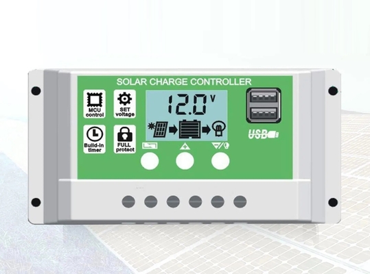 30A PWMリチウム電池のための太陽充満コントローラーの排出の調整装置12V 24V 1920W