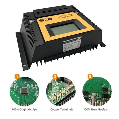 PWM太陽充満パネル制御調整装置10A 20A 30A 40A 12V 24V 36V 48V