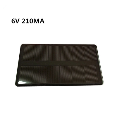 小型発生の電気のための80*45mmの太陽電池パネルの充電器多結晶性5V 60MA