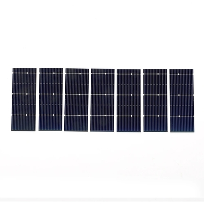光起電ポータブルのための52*19mm 0.5V 0.24Wの太陽電池パネルの充電器のモノクリスタル システム