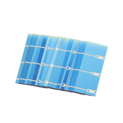 光起電ポータブルのための52*19mm 0.5V 0.24Wの太陽電池パネルの充電器のモノクリスタル システム