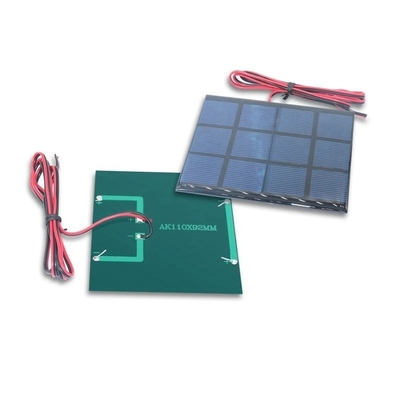 エポキシの小型太陽電池パネルの充電器1w 2w 3w 4w 5v 6v 7vの日光力銀行電池