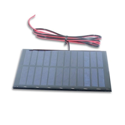 エポキシの小型太陽電池パネルの充電器1w 2w 3w 4w 5v 6v 7vの日光力銀行電池