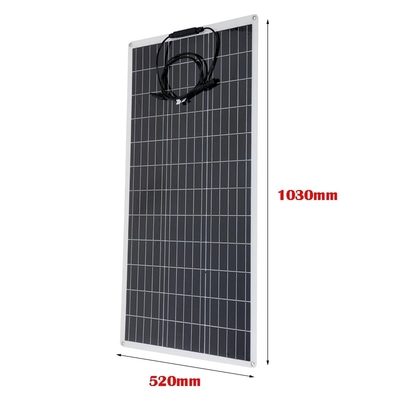 12V電池の携帯用適用範囲が広い細胞のための200W太陽電池パネルのキットの充電器
